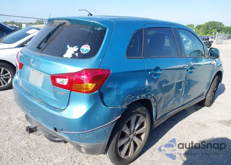 2013 Mitsubishi Outlander Sport Es z USA, uszkodzony, nr VIN 4A4AP3AU2DE006886